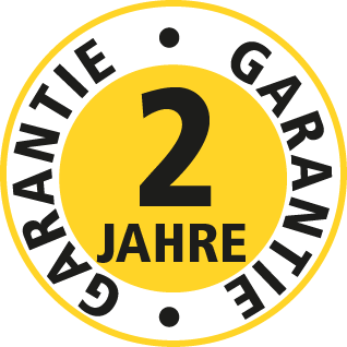 2 Jahre Garantie